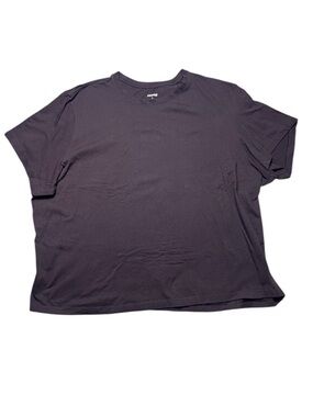 Skims Oversized T Shirt Men’s 4XL Dark Purple Short Sleeve Casual Stylish